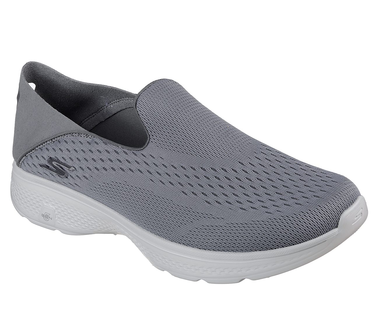 GO WALK 4- CONVERTIBLE, CCHARCOAL Footwear Lateral View