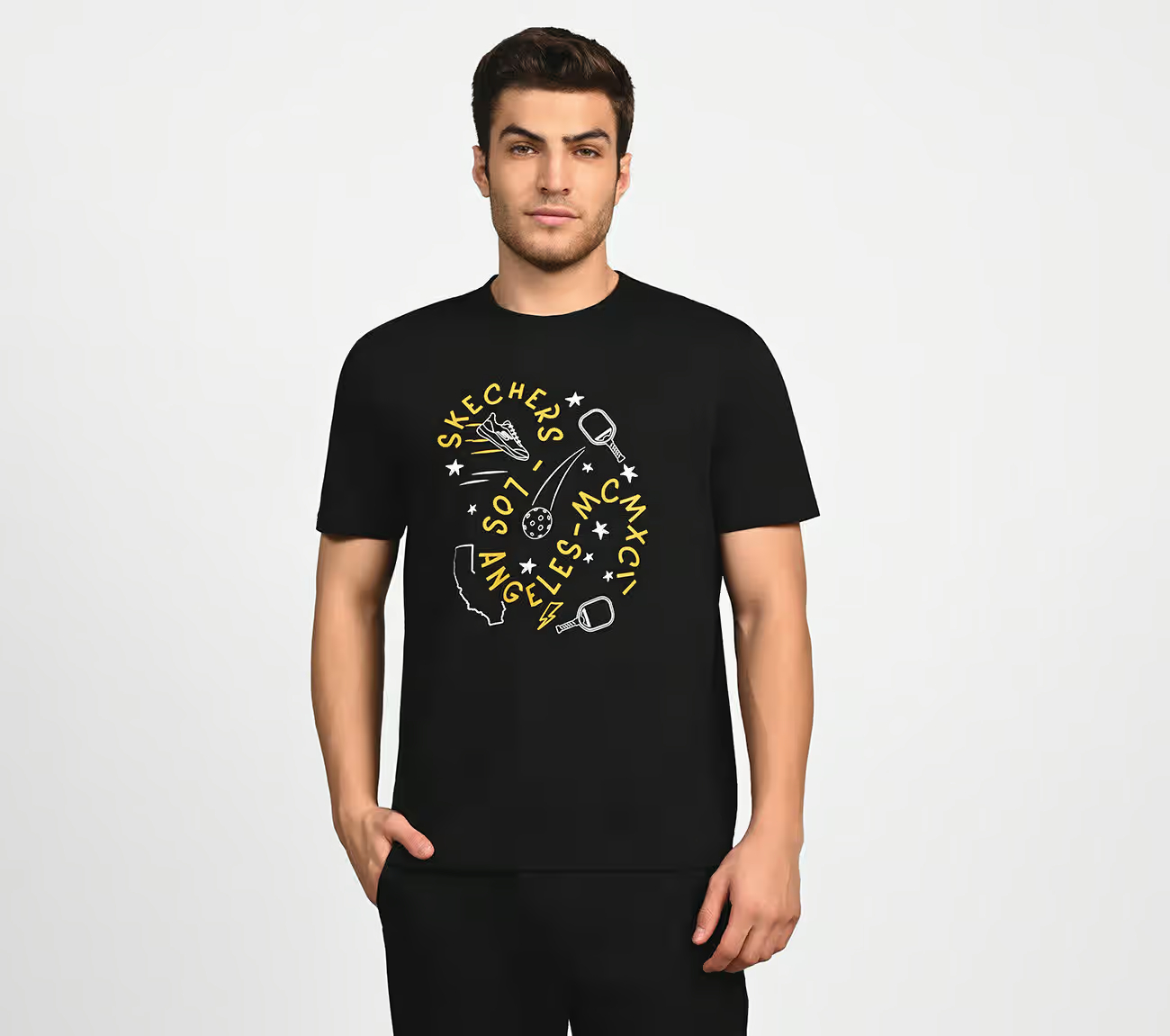 skechers CORE VARSITY DOODLE TEE-picture-12