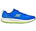 GO RUN PULSE - STRADA, BLUE/LIME Footwear Lateral View
