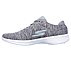 GO WALK 4 - SERENITY, GREY/BLUE Footwear Left View