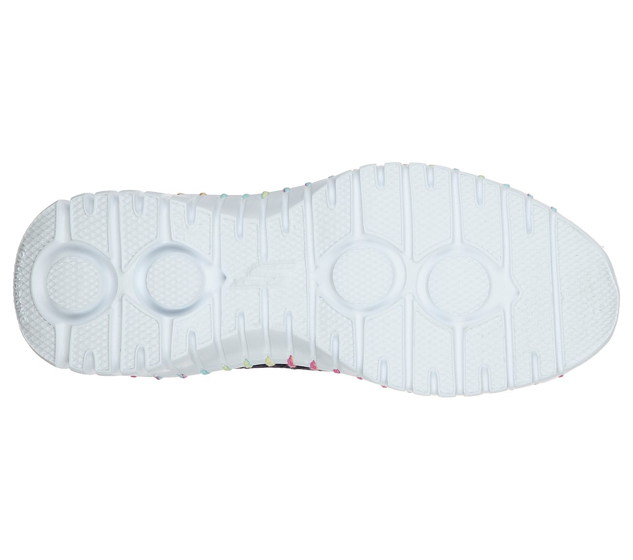 GO WALK SMART - GLORY, NAVY/HOT PINK Footwear Bottom View