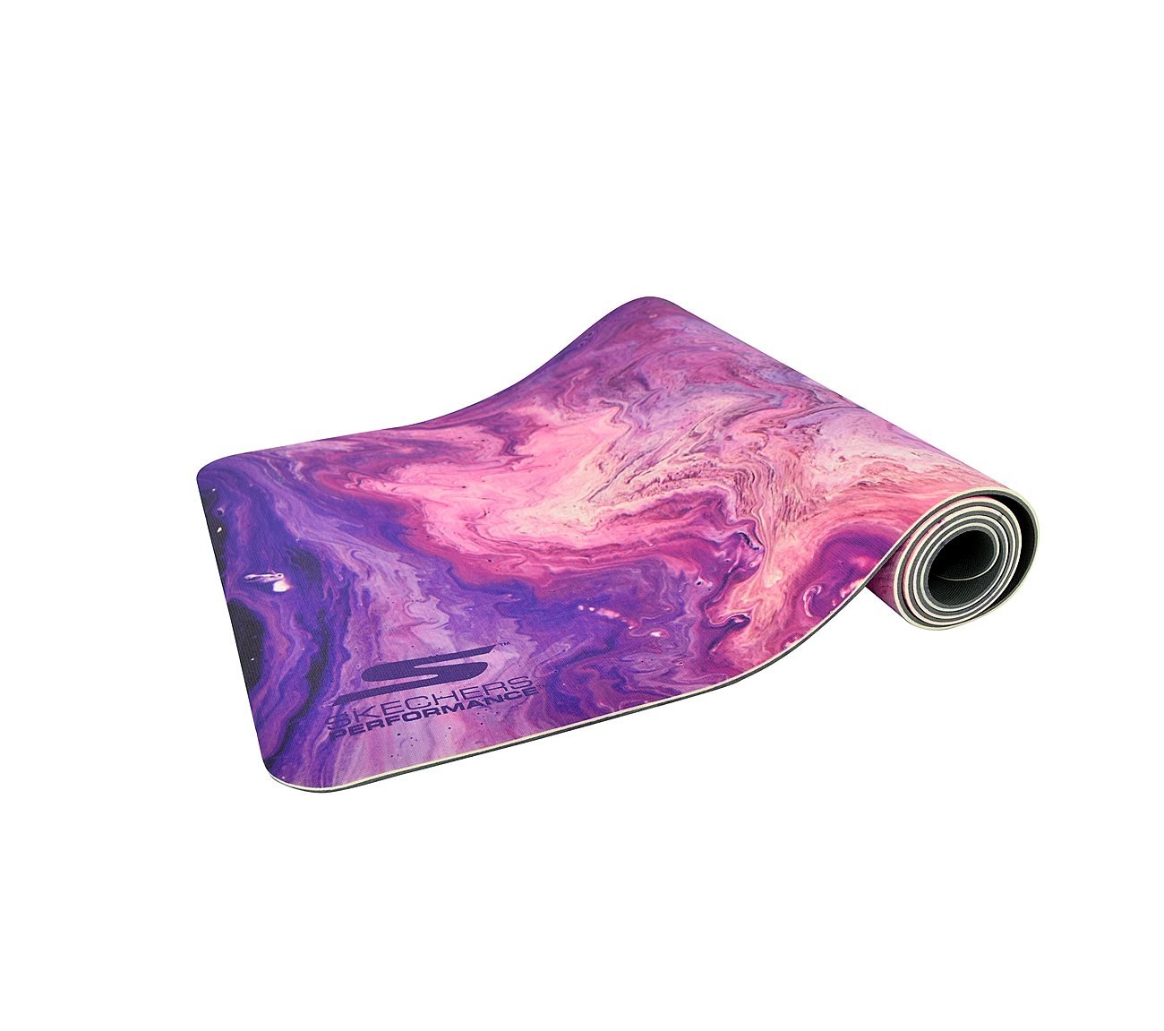 SK FIT YOGA MAT RUBBER, PINK Accessories Lateral View