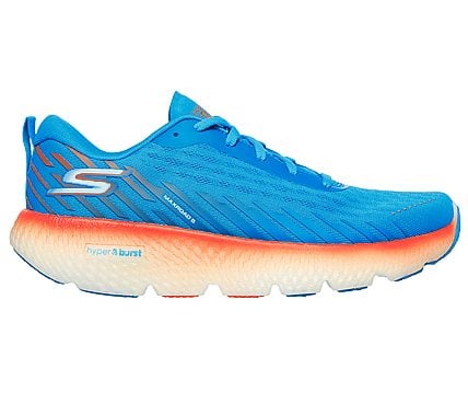 GO RUN MAXROAD 5, BLUE/ORANGE Footwear Right View