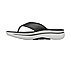 GO WALK ARCH FIT SANDAL, BLACK/GRAY Footwear Left View