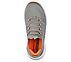 ELITE RUSH, GREY/ORANGE Footwear Top View