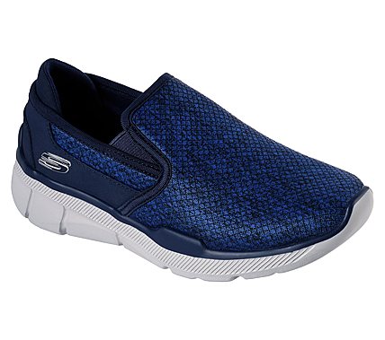 EQUALIZER 3.0- NANO GRID, BLUE/NAVY Footwear Lateral View