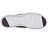 ARYA - CROSS-FIRE, PLUM Footwear Bottom View