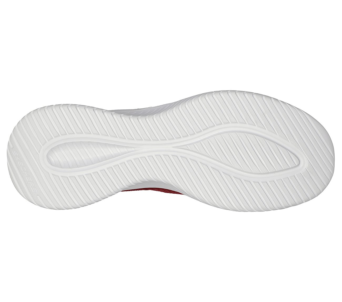 ULTRA FLEX 3.0 - SMOOTH STEP, BBURGUNDY Footwear Bottom View