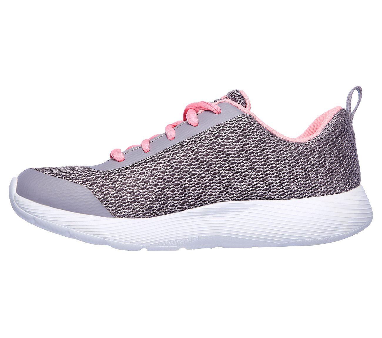 DYNA-LITE-ULTRA DASH, GREY/PINK Footwear Left View