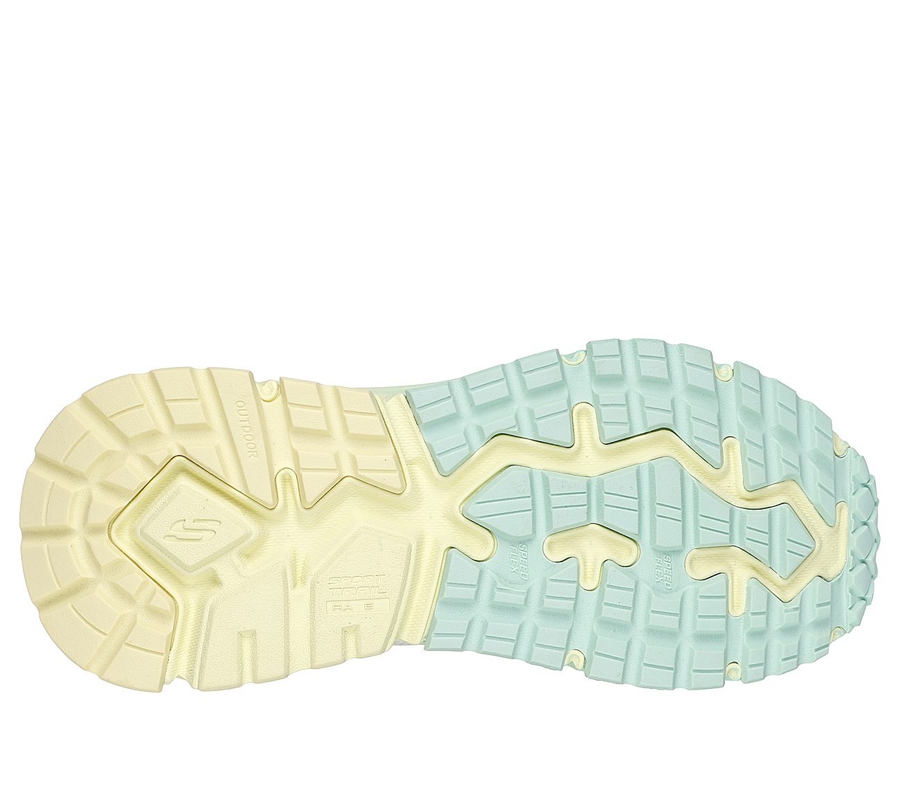 D'LUX JOURNEY, NATURAL/MULTI Footwear Bottom View