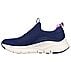 ARCH FIT-KEEP IT UP, NAVY/PURPLE Footwear Left View