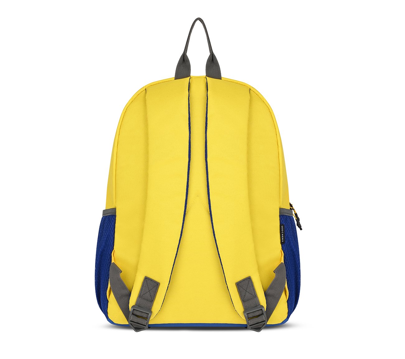MINI BACKPACK WITH SINGLE COMPARTMENT, BLUE/YELLOW