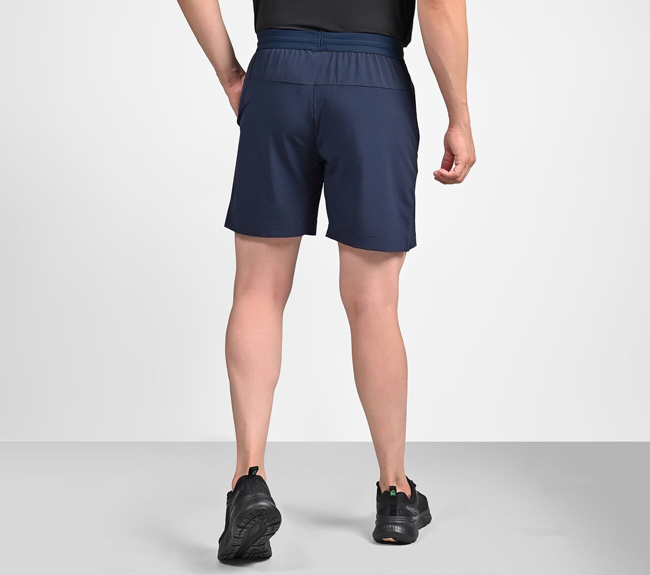MENS WOVEN PERFORMANCE SHORTS, NAVY