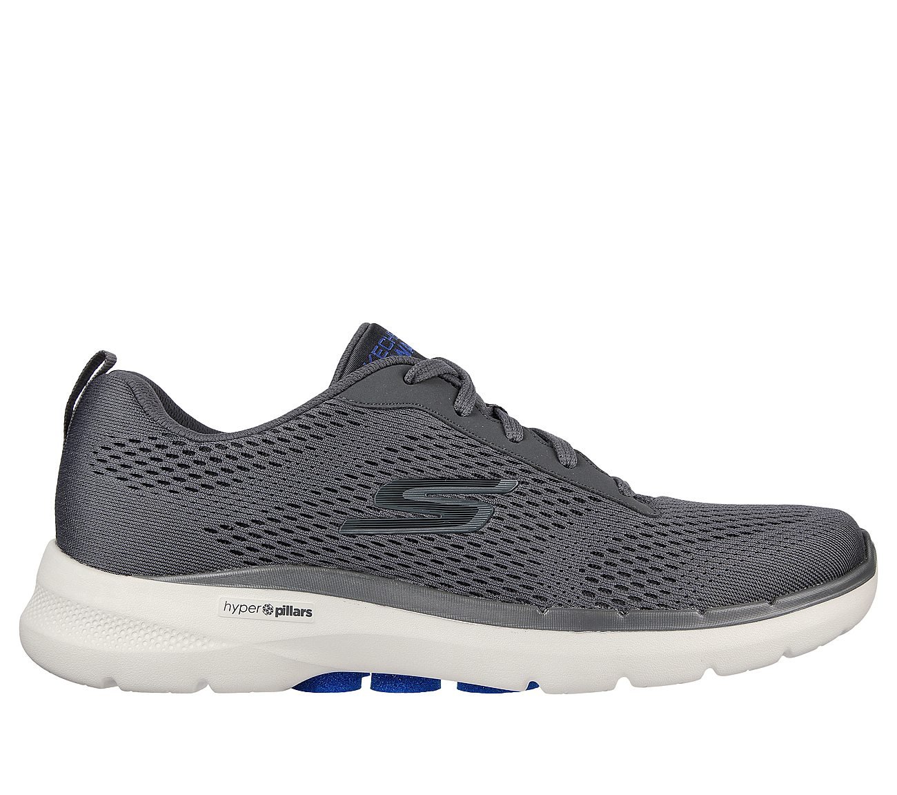 GO WALK 6 - AVALO, CCHARCOAL Footwear Lateral View