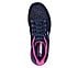 GLIDE-STEP FLEX AIR, NAVY/MULTI Footwear Top View