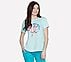 EVERY DOG CREWNECK T-SHIRT, AQUA