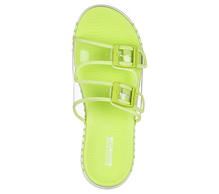 GO WALK SMART - MIAMI, LIME Footwear Top View