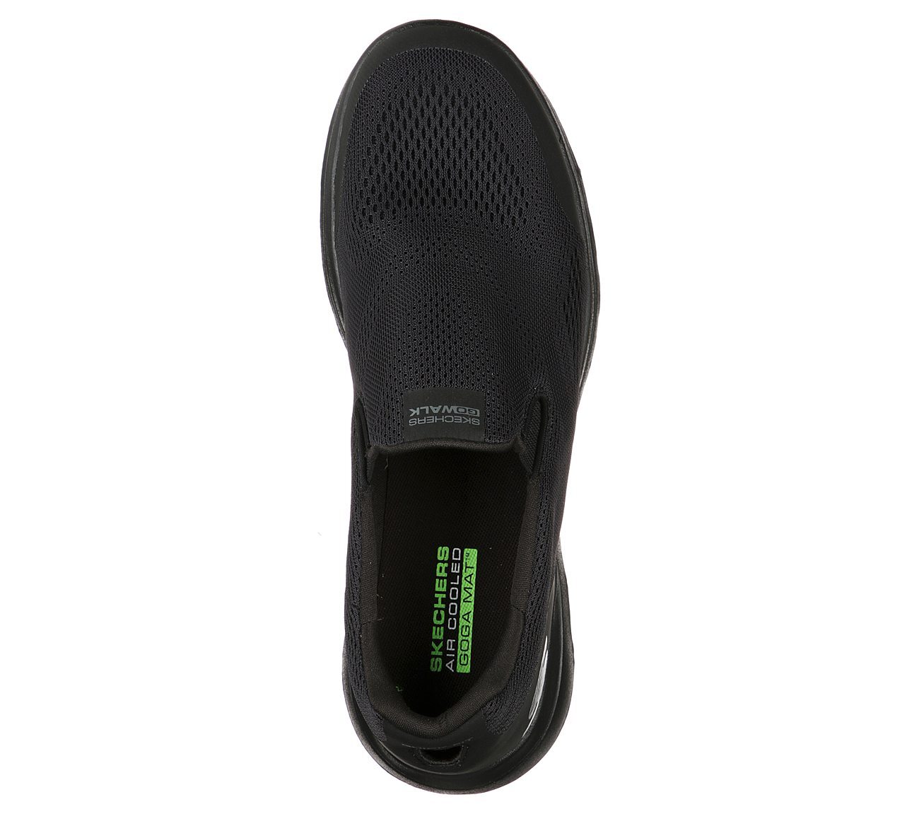 GO WALK 5 - QUADPLEX, BBLACK Footwear Top View