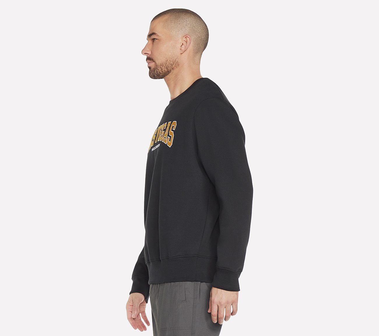 SKECH-SWEATS VEGAS CREW, BBBBLACK Apparels Bottom View