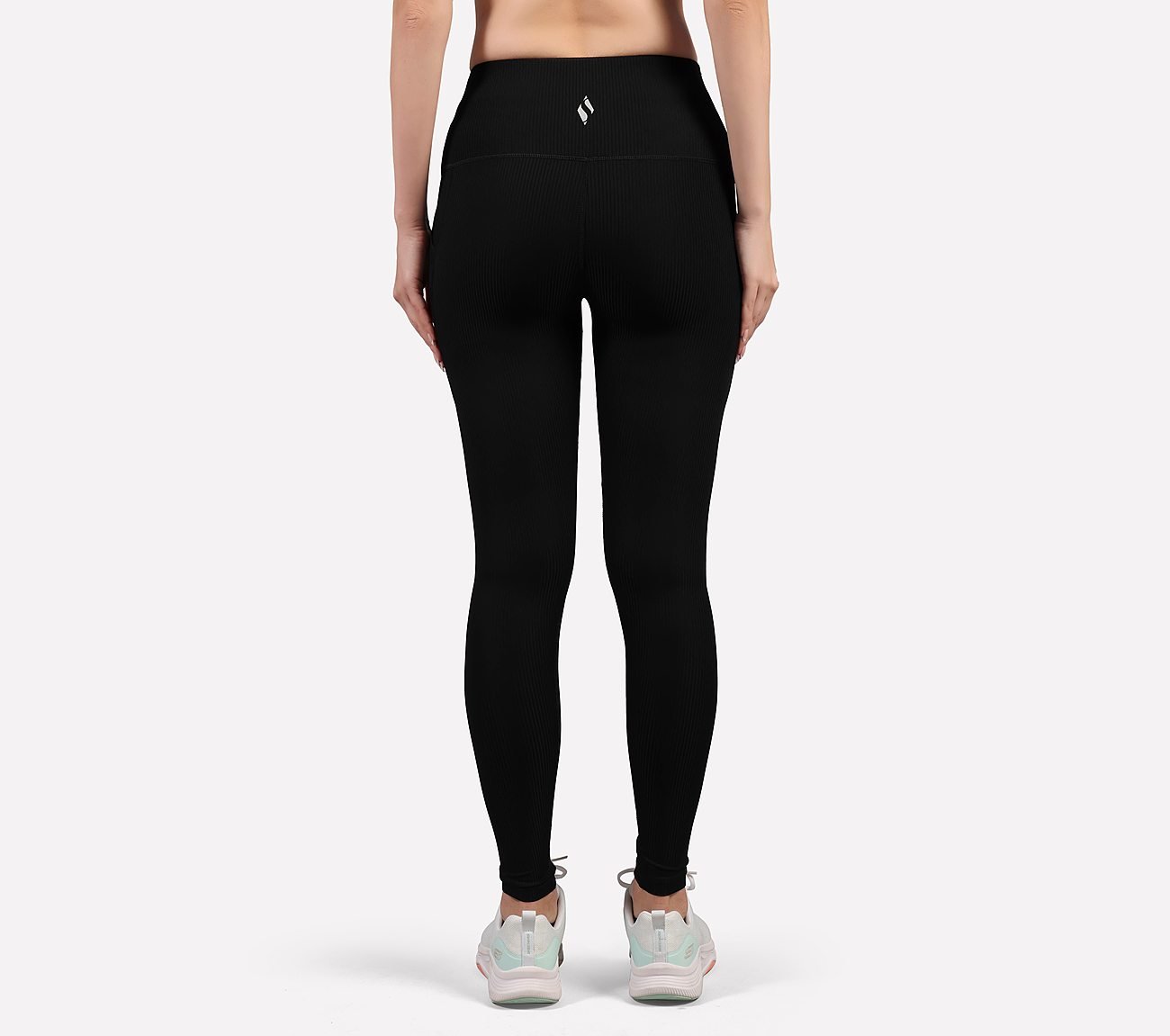 VERTICAL PATTERN PANT, BLACK Apparels Left View