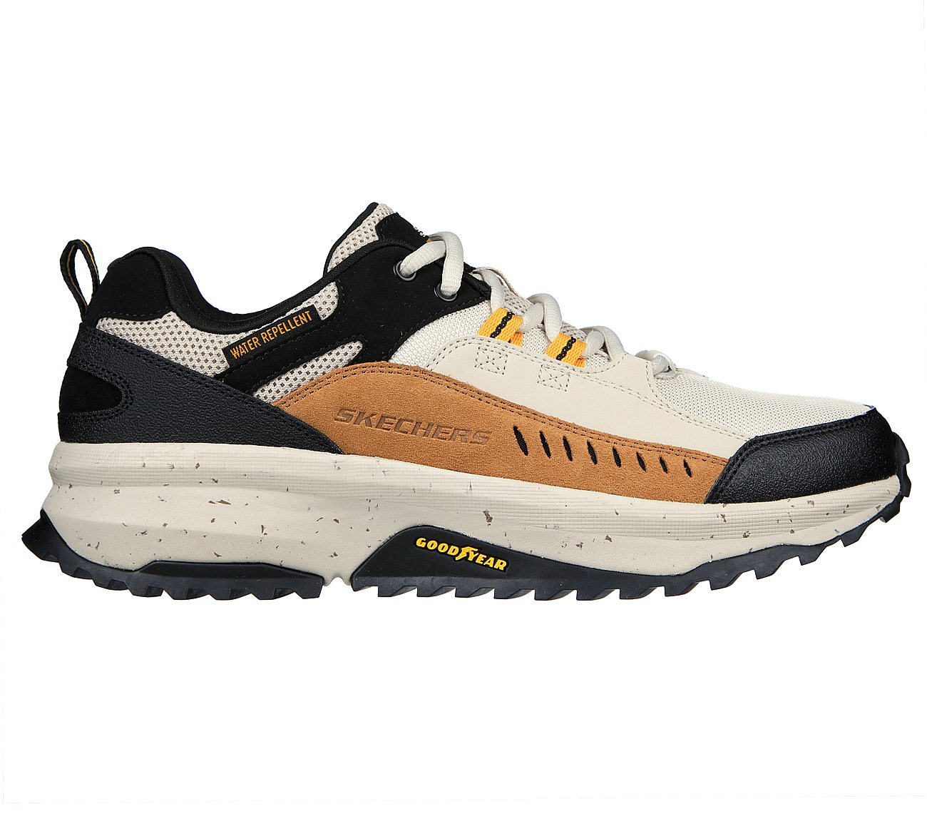 SKECHERS BIONIC TRAIL - ROAD, TAUPE/BLACK Footwear Right View