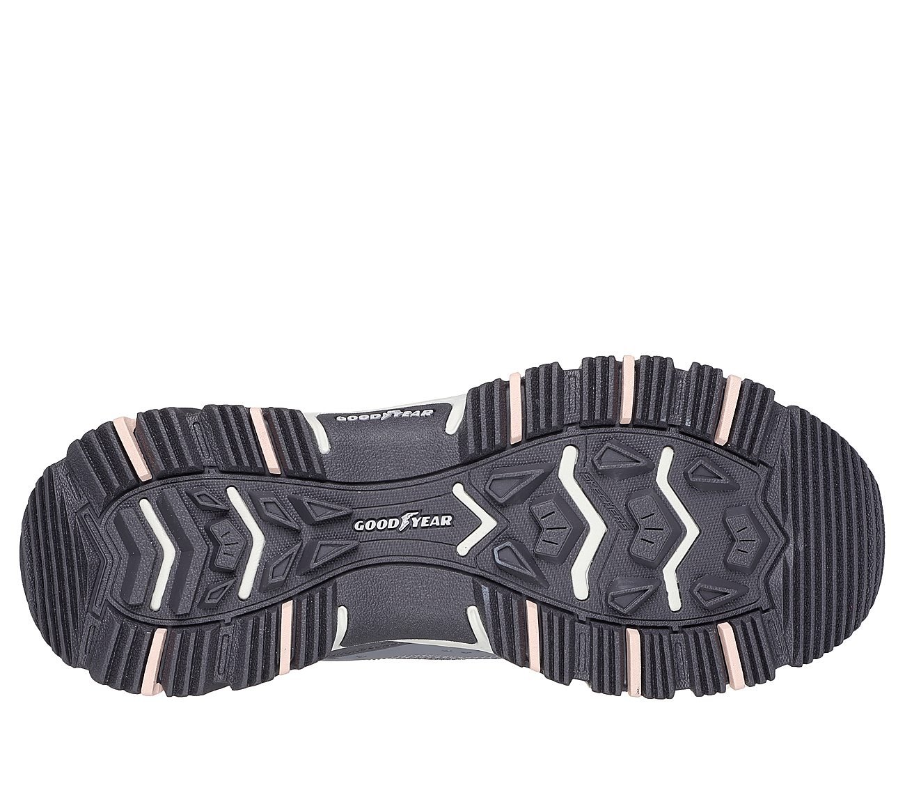 D'LITES HIKER - ROSCRAN, PURPLE MULTI Footwear Bottom View