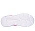 SNUGGLE SNEAKS - SKECH SQUAD, PINK/MULTI Footwear Bottom View