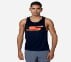 GORUN RAZOR SINGLET, NNNAVY Apparels Lateral View