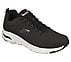 ARCH FIT-TITAN, BLACK/WHITE Footwear Lateral View