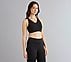 HIGH IMPACT SPORTS BRA, BLACK Apparel Bottom View