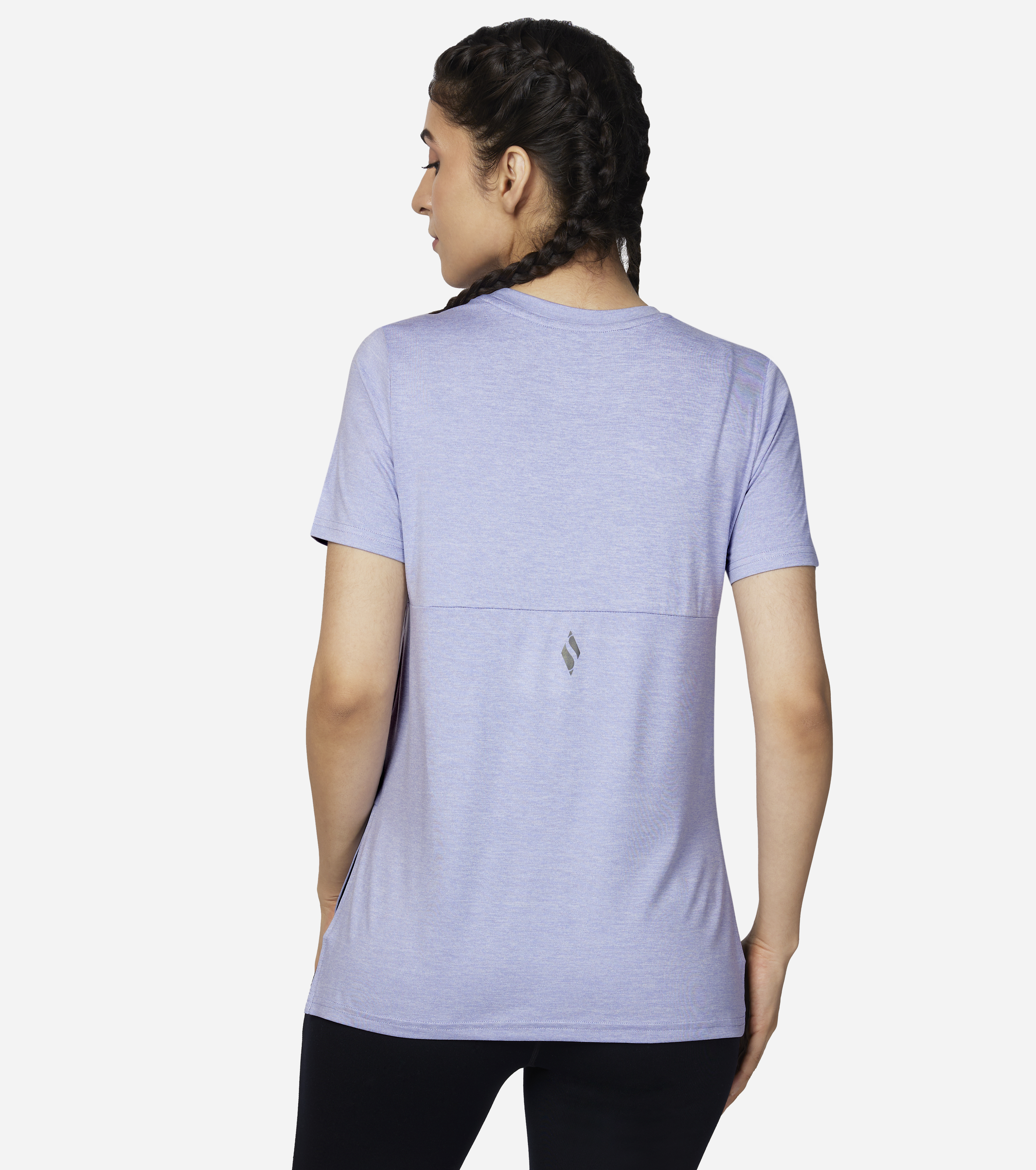 GODRI SWIFT SKECHERS TSHIRT, LAVENDER/LIGHT PINK Apparels Bottom View