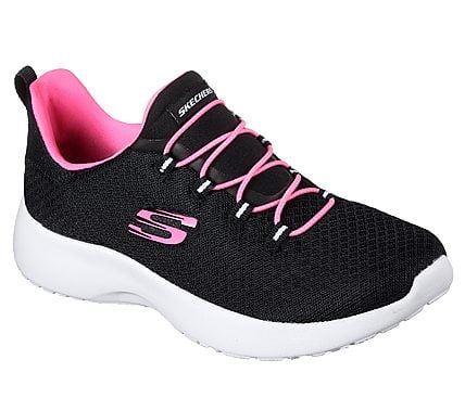 DYNAMIGHT, BLACK/HOT PINK Footwear Lateral View