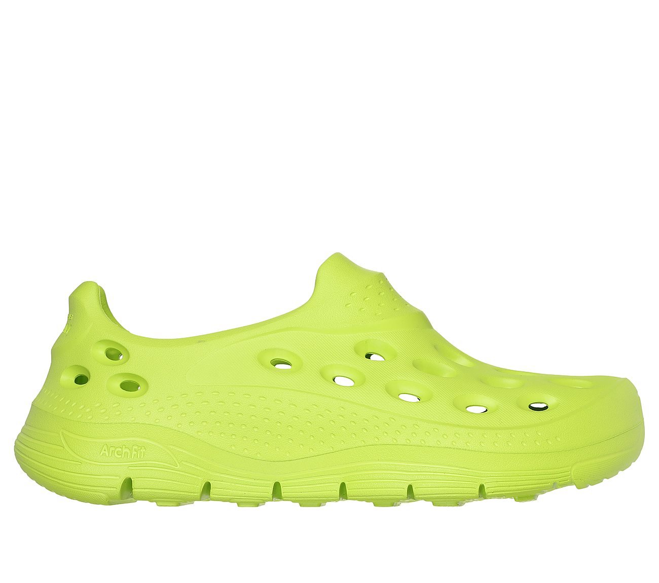 ARCH FIT GO FOAM 1, LIME Footwear Lateral View