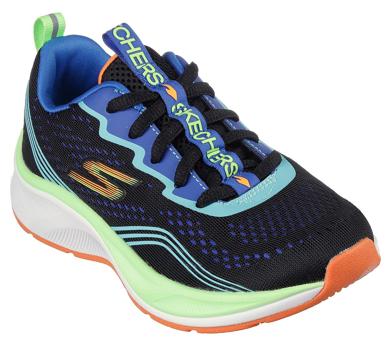 SKECHERS ELITE SPORT, BLACK/MULTI