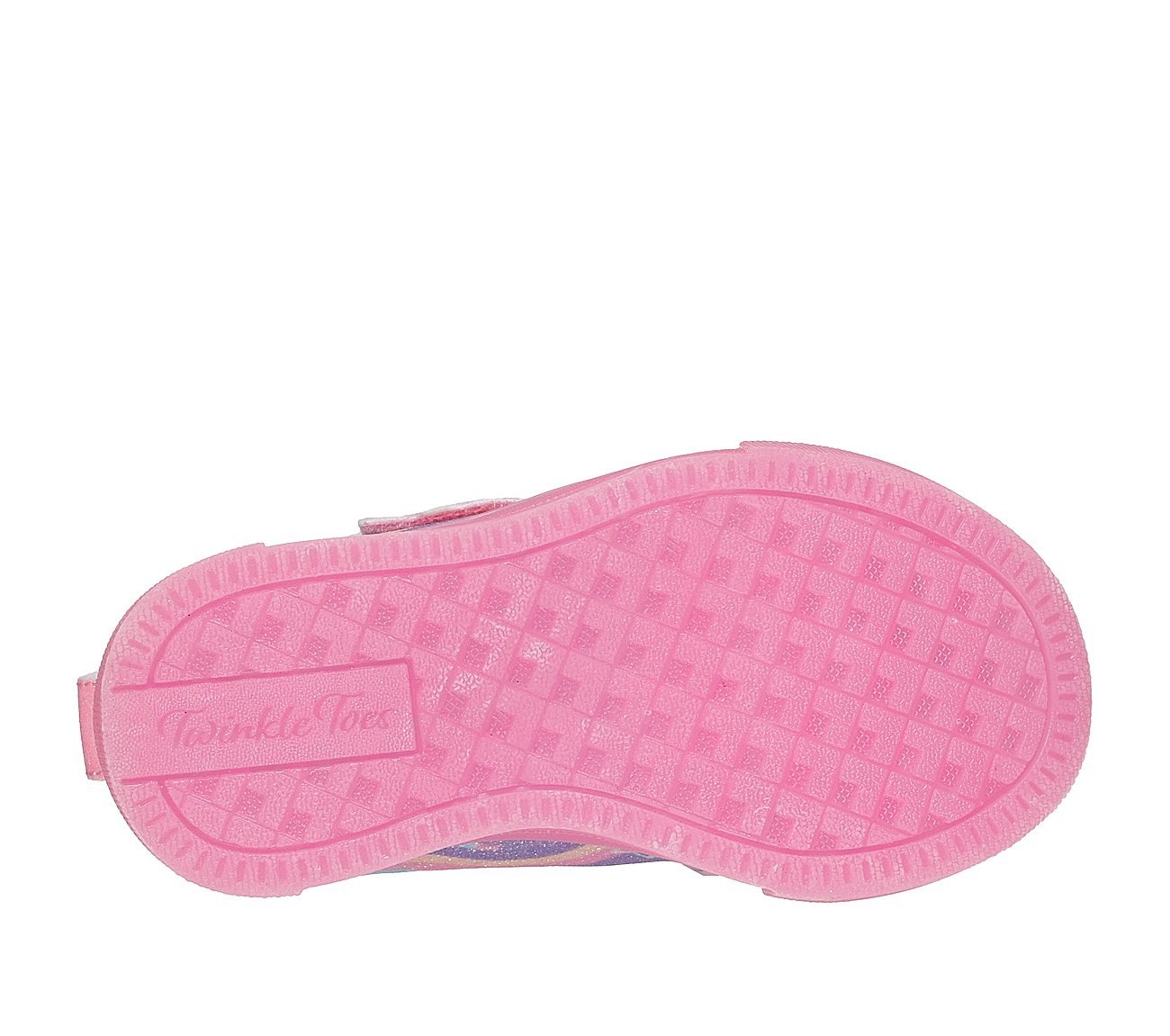 TWINKLE SPARKS ICE 2.0 - SHIM, PINK/MULTI Footwear Bottom View