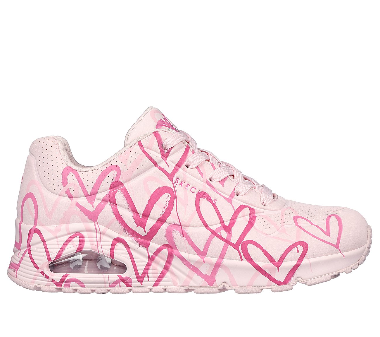 UNO - SPREAD THE LOVE, LLLIGHT PINK Footwear Lateral View