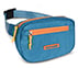 SKECHERS COLORBLOCK WAISTBAG, TURQ/ORG
