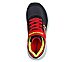 SKECH FAST - SOLAR-SQUAD, RED/BLACK Footwear Top View