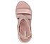 GO WALK ARCH FIT SANDAL - AST, ROSE Footwear Top View