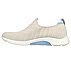 SKECH-AIR ARCH FIT - TOP PICK, NATURAL/BLUE Footwear Left View