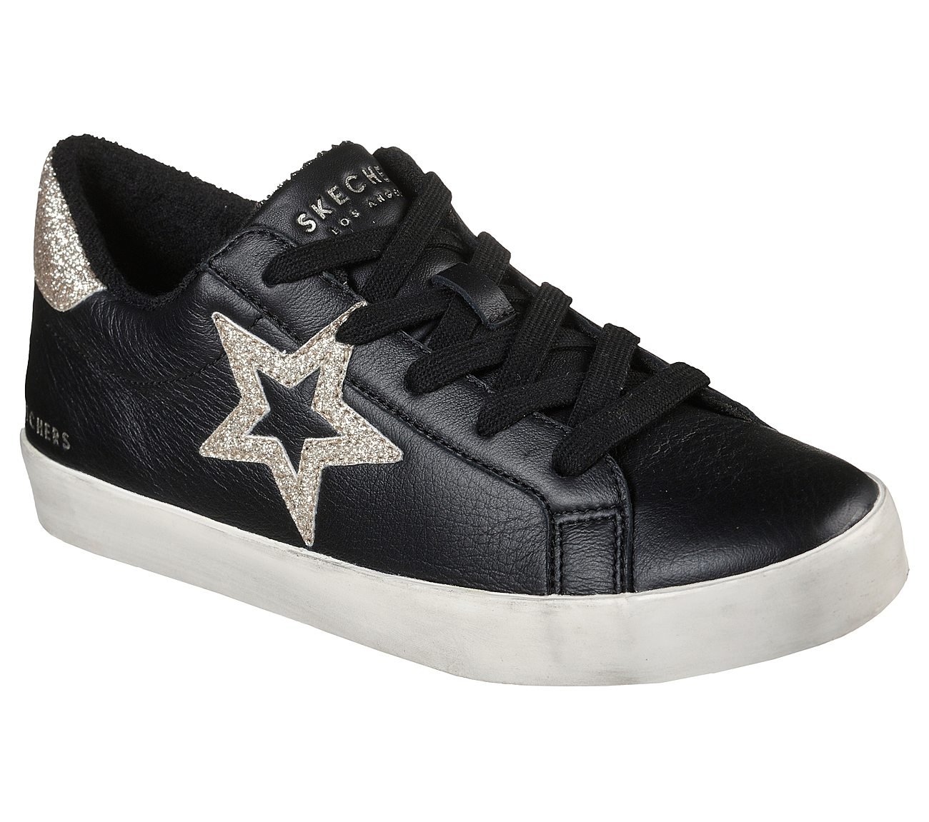 DIAMOND STARZ - STARRY STEPS, BLACK/GOLD Footwear Right View