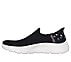 GO WALK FLEX - SUNSET ROSE, BLACK/PINK Footwear Left View