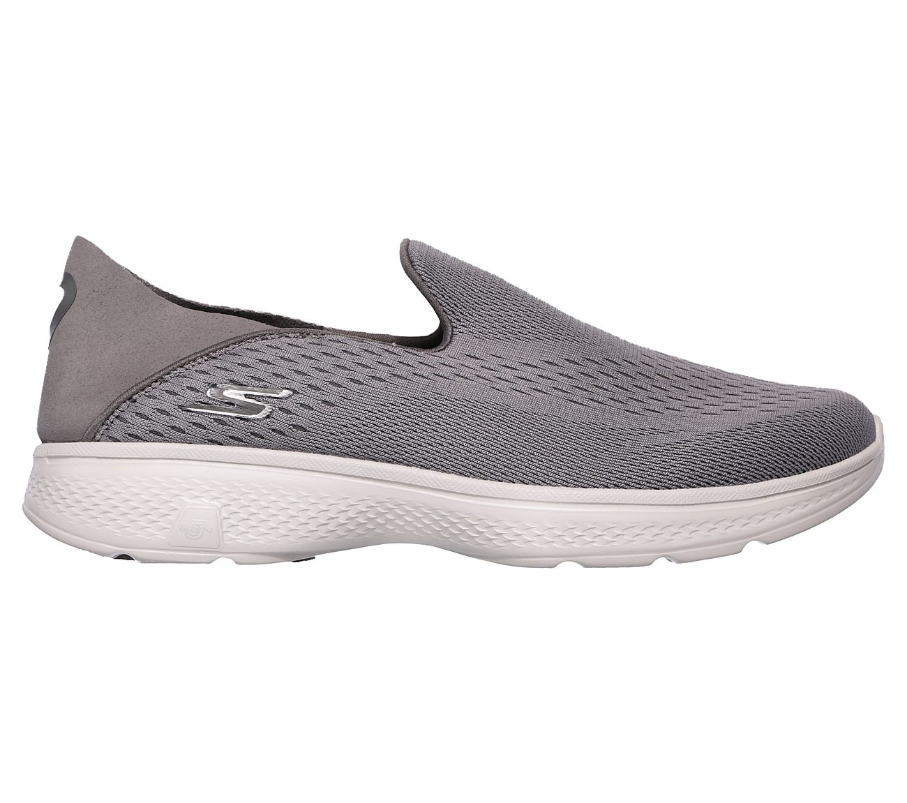 GO WALK 4- CONVERTIBLE, CCHARCOAL Footwear Right View