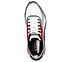 SKECH-AIR EXTREME V2, WWHITE/BLACK/RED Footwear Top View