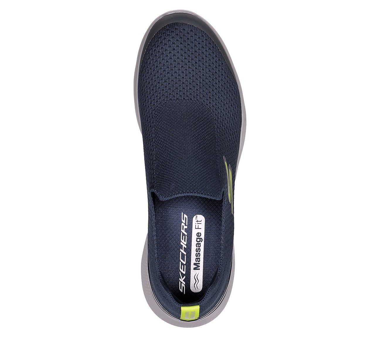 GO WALK MASSAGE FIT - TIDAL, NNNAVY Footwear Top View