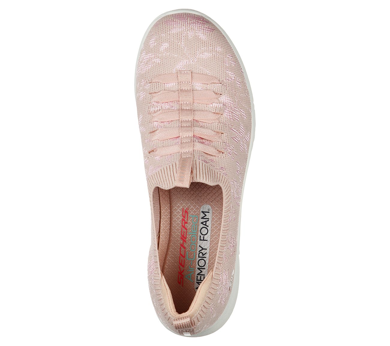 ESLA-GLEEFUL BLISS, ROSE Footwear Top View