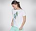 DIAMOND BUTTERFLY SHADOW T-SHIRT, WWWHITE Apparel Bottom View