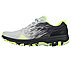 GO RUN TRAIL ALTITUDE-PHANTOM, GREY/LIME Footwear Left View