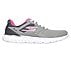 GO RUN 400, CHARCOAL/HOT PINK Footwear Right View