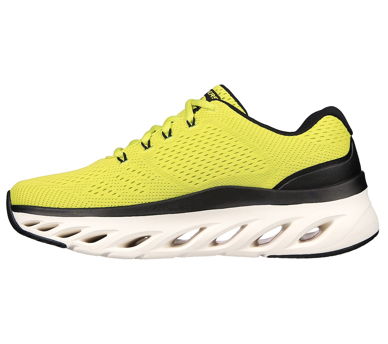 ARCH FIT GLIDE-STEP, LIME/BLACK Footwear Left View
